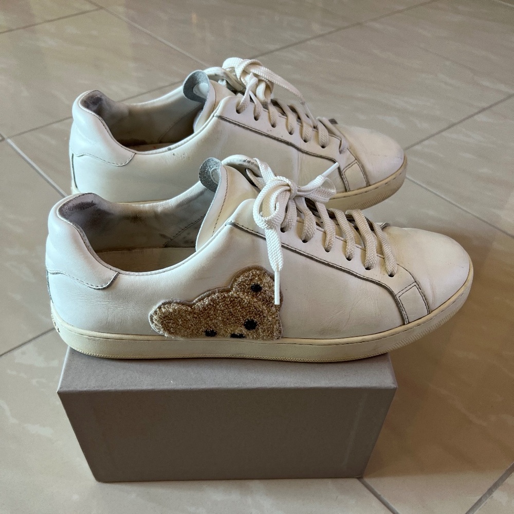 #2744 Palm Angels Men's Teddy Bear Low-top Sneakers US 11